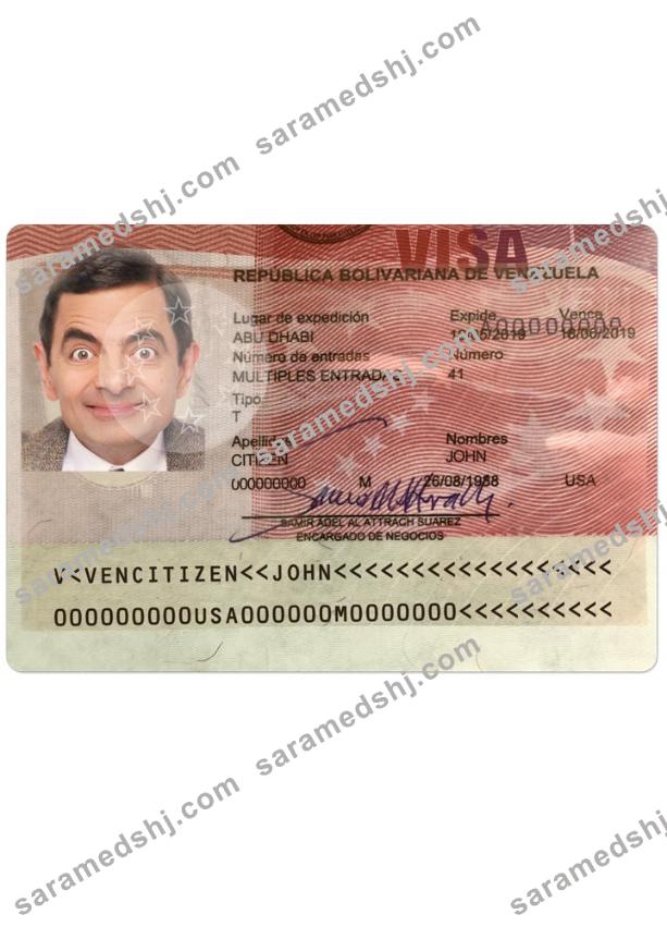 VENEZUELA visa